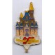 Disney Castle Walt Disney World 20th Anniversary Pin Gold Glossy